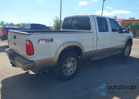 2012 Ford F-250 Lariat из США, поврежденный, VIN 1FT7W2BT3CED21778